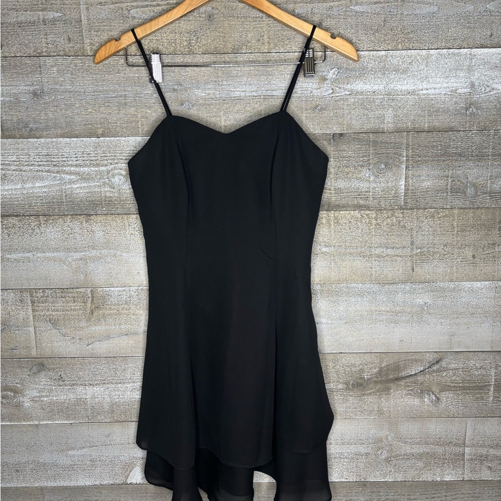 Tracy Evans Nite Black Women's cocktail Dress 3/4 little black dress